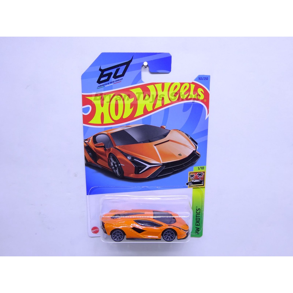 Hot Wheels Lamborghini Sian Fkp Orange Shopee Philippines