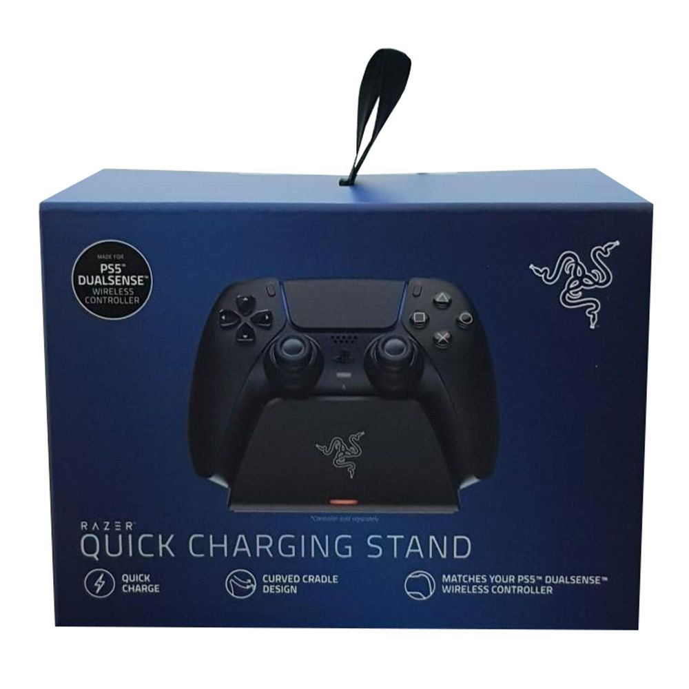 Razer Quick Charging Stand For PS5 DualSense Wireless Controller Black