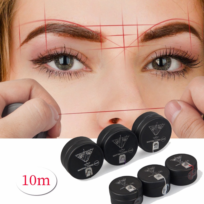 Available M Tattoo Thread Microblading Mapping String Pre Ink Makeup