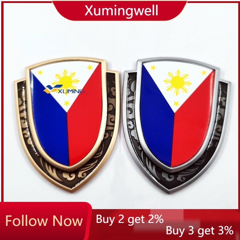 X Metal Coat Of Arms Of Philippines Pilipinas Patriotic Medal