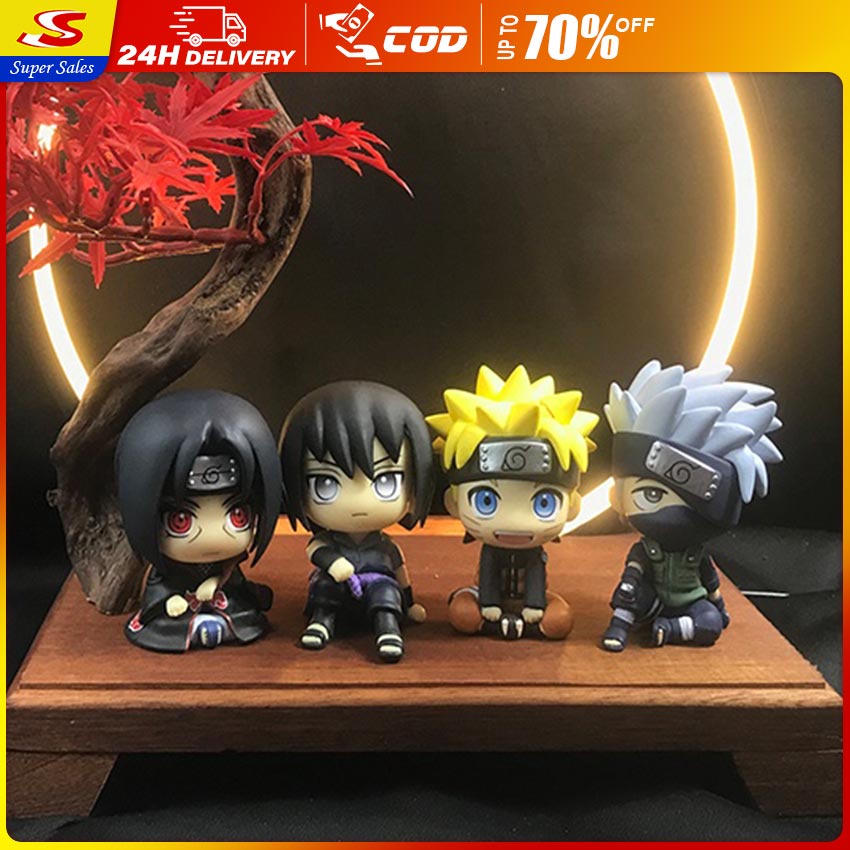 SuperSales8cm Naruto Anime Figure Uzumaki Naruto Kakashi Uchiha