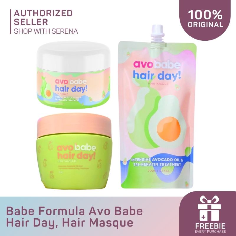 Babe Formula Avo Babe Hair Day Hair Masque Avocado Oil Tri Keratin