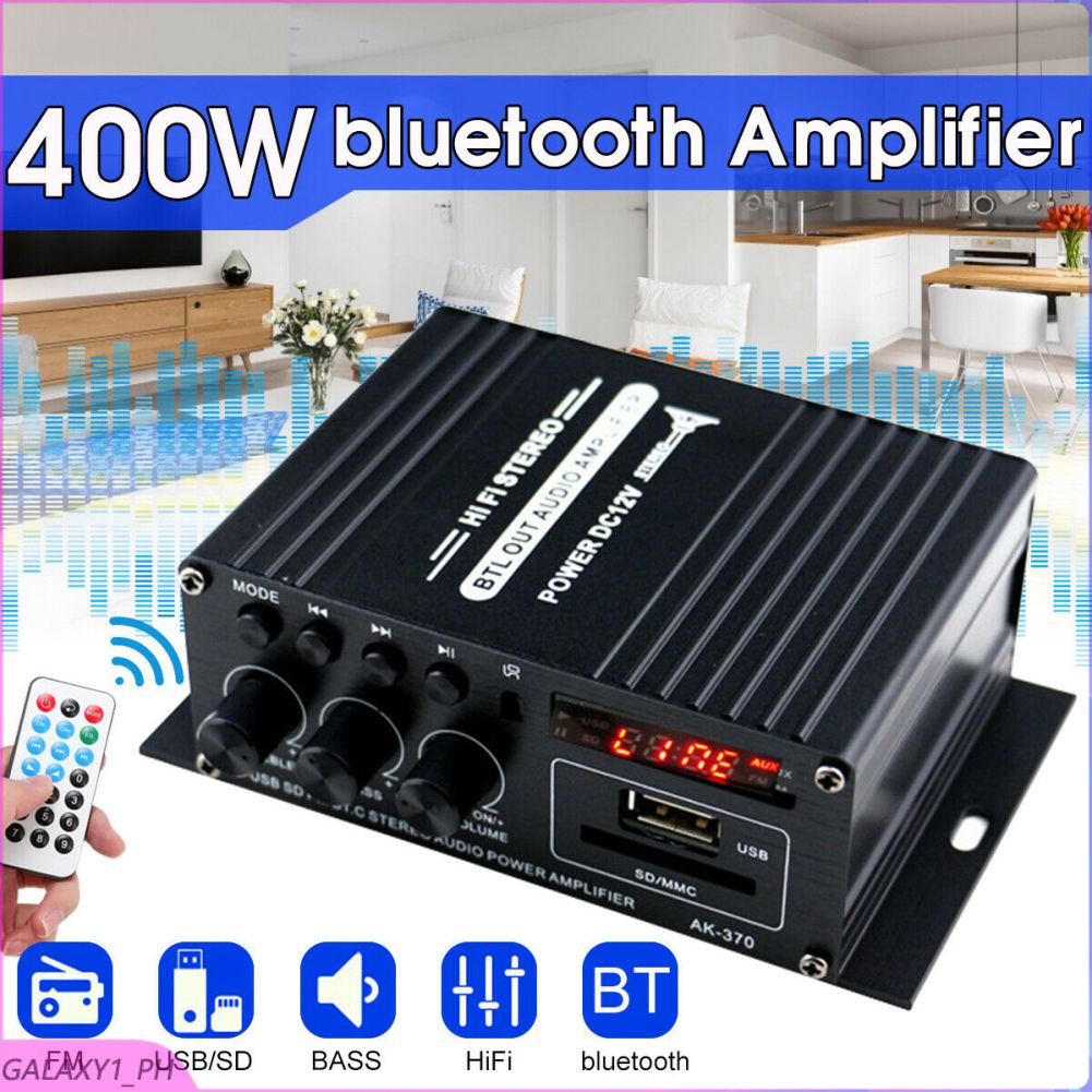 Ak W V Home Car Hifi Power Amplifier Stereo Bass Audio