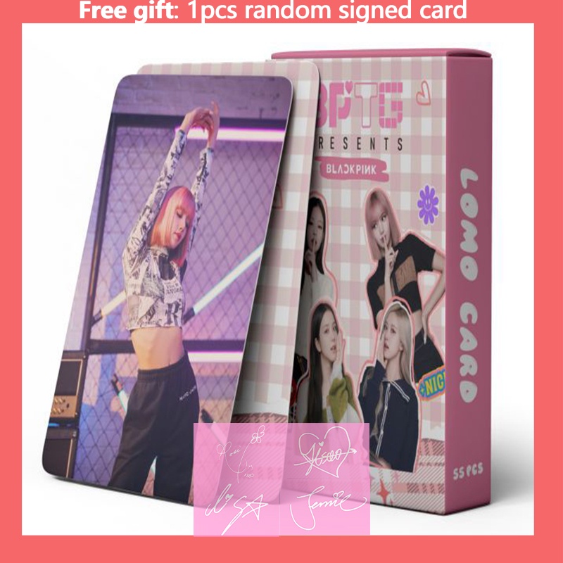 Bp Bptg Blackpink Photocard Pcs Set Jisoo Rose Jennie Born Pink Lomo