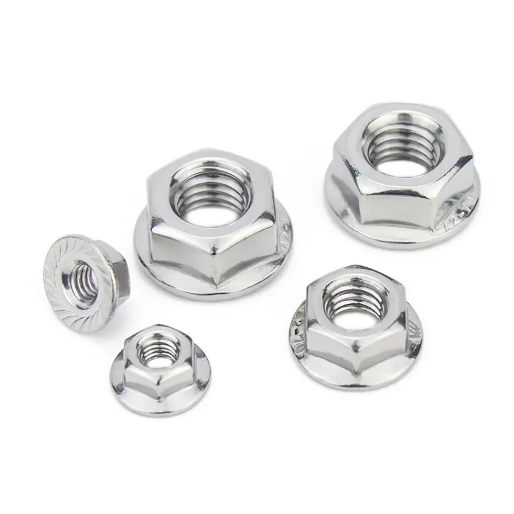 Yyd High Quality Stainless Steel Hexagon Flange Nut M M M M