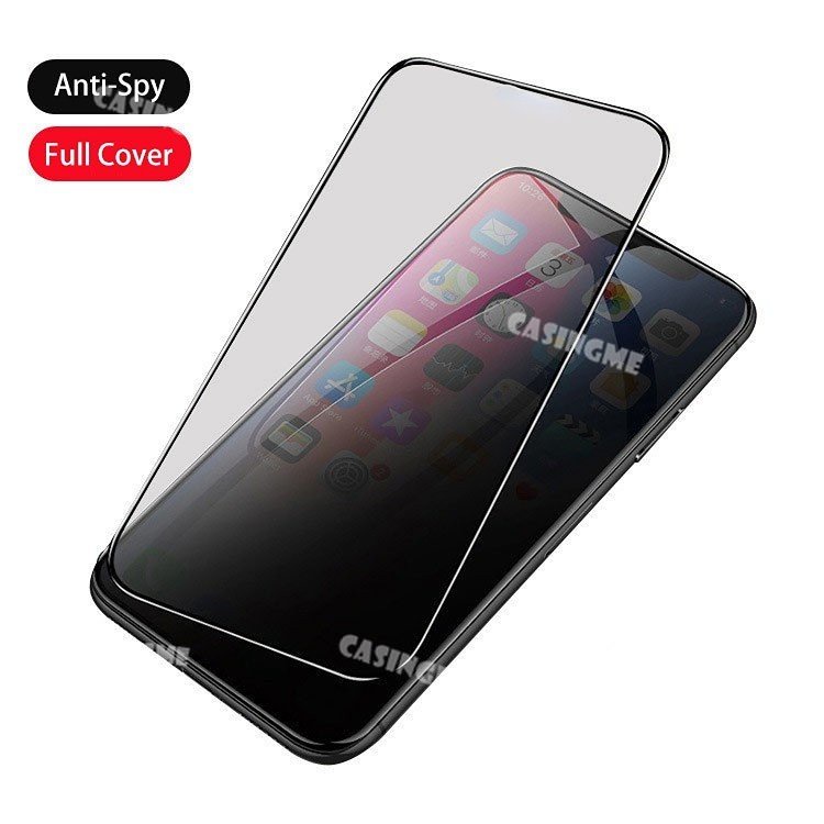 Itel A Private Tempered Glass Anti Spy Full Cover Screen