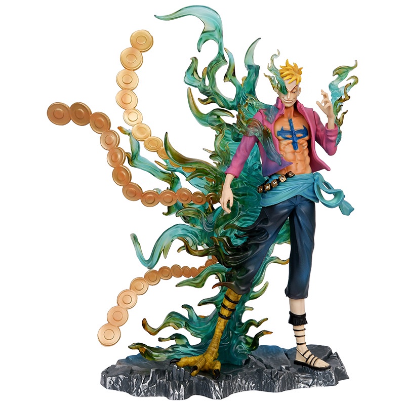 GK DS KO One Piece Marco Whitebeard Pirates Action Figure Model