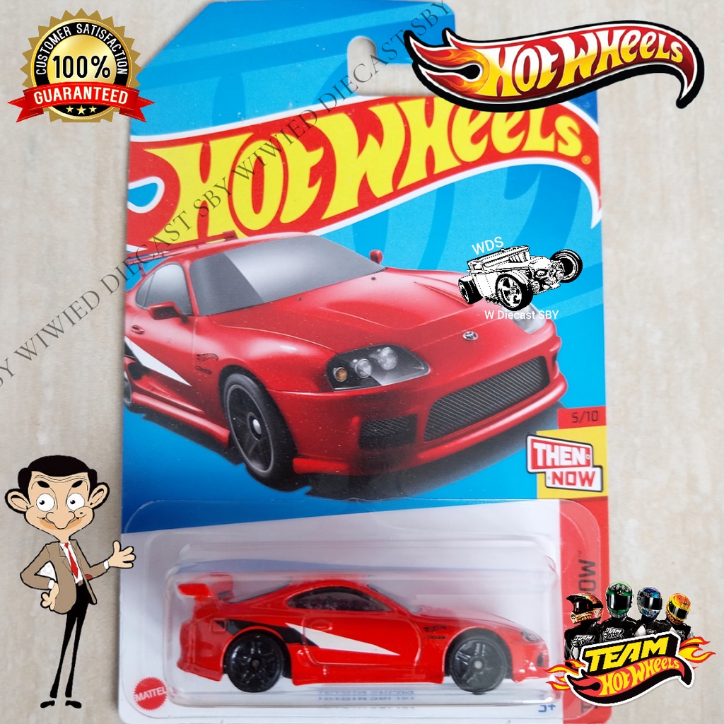 Merah Hot Wheels Toyota Supra Mk Iv Red Then And Now Shopee Philippines