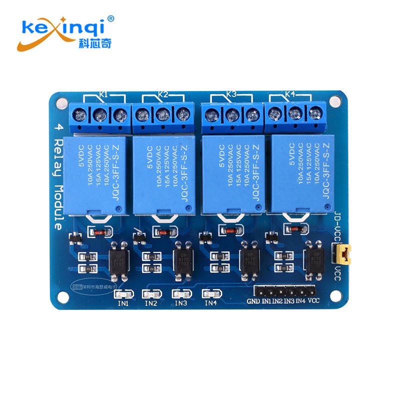 Wikx With Optocoupler Isolation Way Relay Module Single Chip