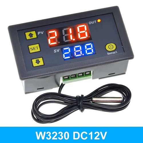 W Mini Temperature Controller V V Ac V Probe Line A