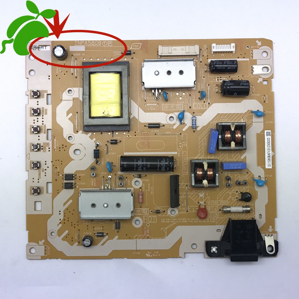 JLD TNPA5808 1P Power Supply Board TNPA 5808 Original Power Supply Card