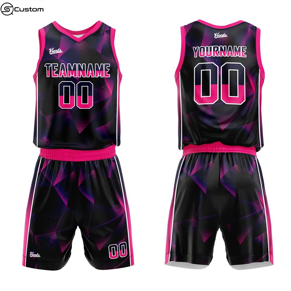 Basketball Jersey Set Series High Quality Design Up And Down NBA Cut