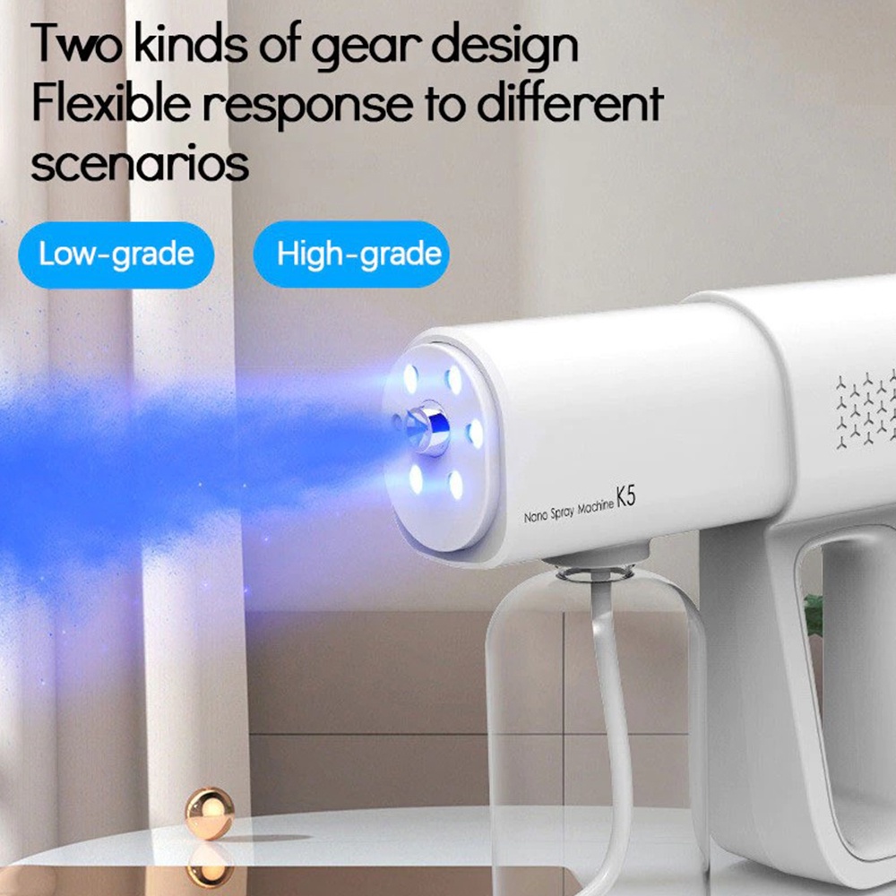 MASS Blu Ray Anion Nano Disinfectant Fog Machine Spray Disinfection Gun