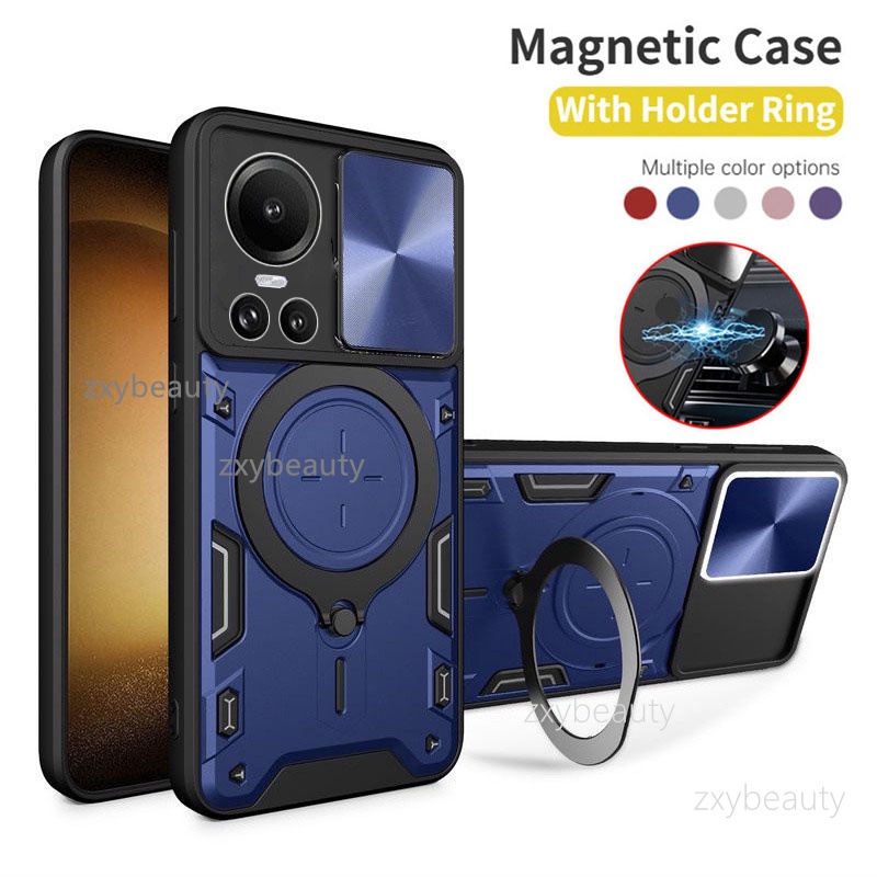 Casing For Oppo Reno Pro Plus G Case Shockproof Magnetic