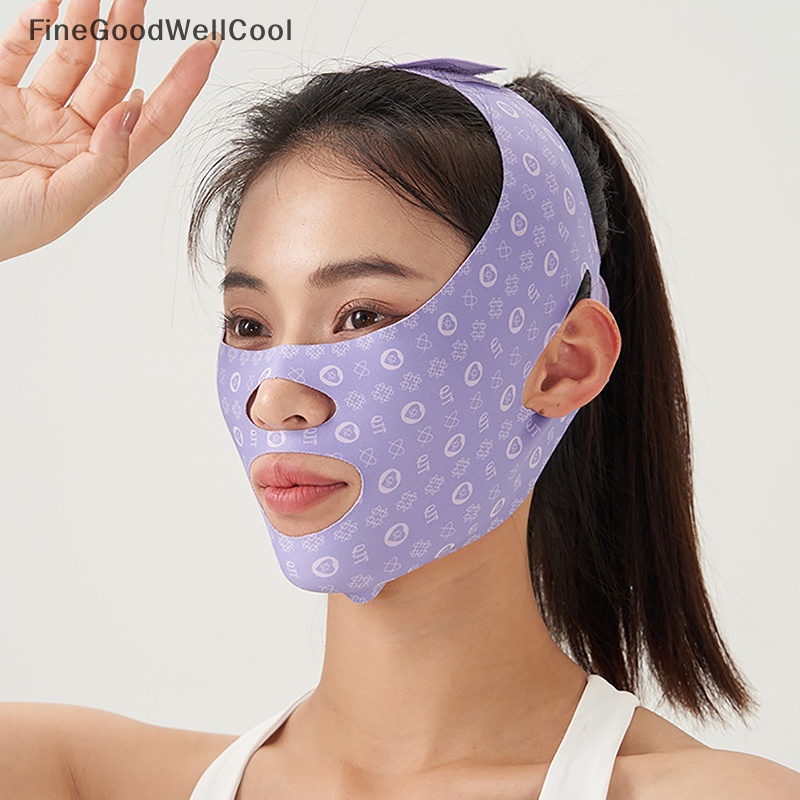 Fwph Face Lifg Slimming Belt Facial Cheek V Shape Lift Up Thin Mask