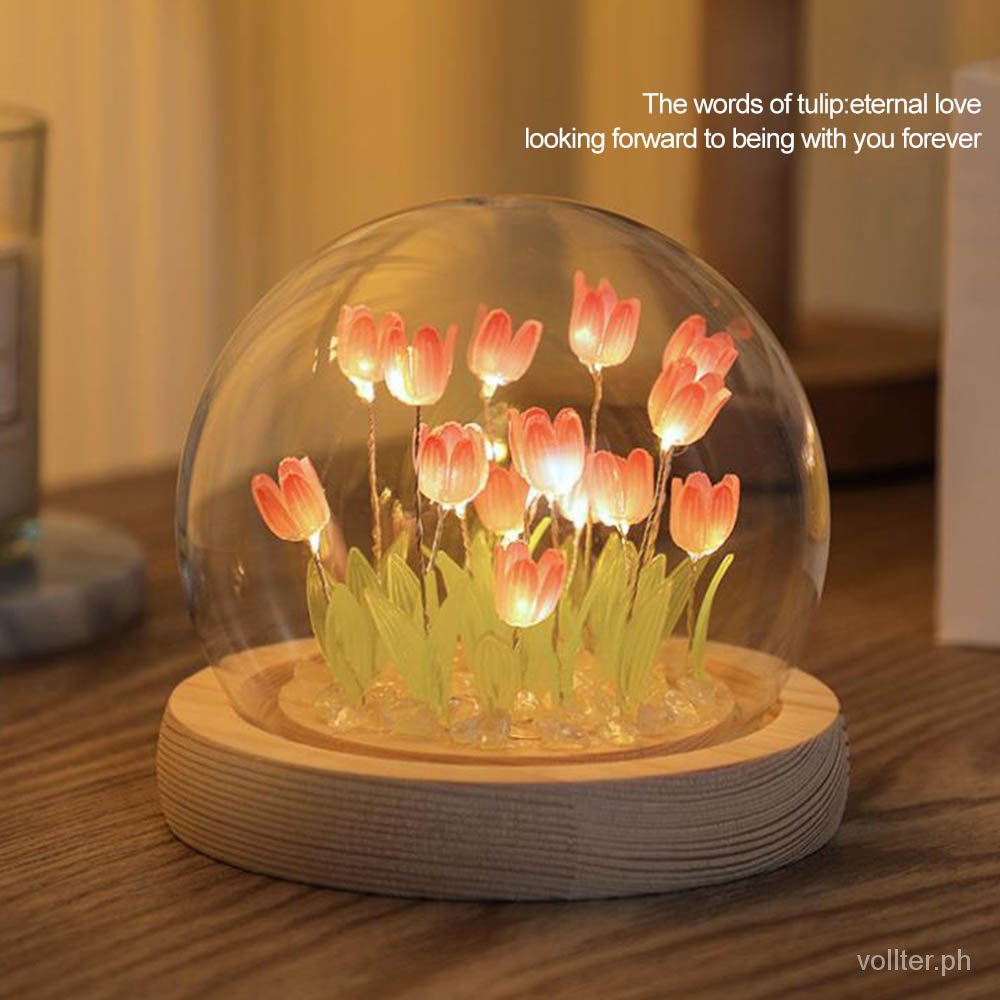 Tulip Night Lamp Tulips Lamp Light Tulips Lamp Tulip Lamp Tulip Night