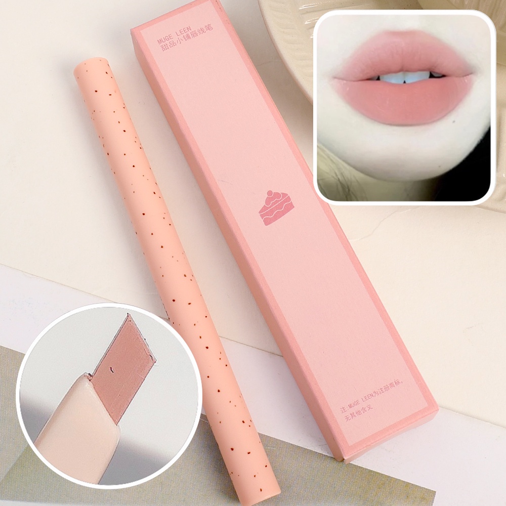 MUGE LEEN Dessert Shop Matte Nude Lip Liner Pen Waterproof Long