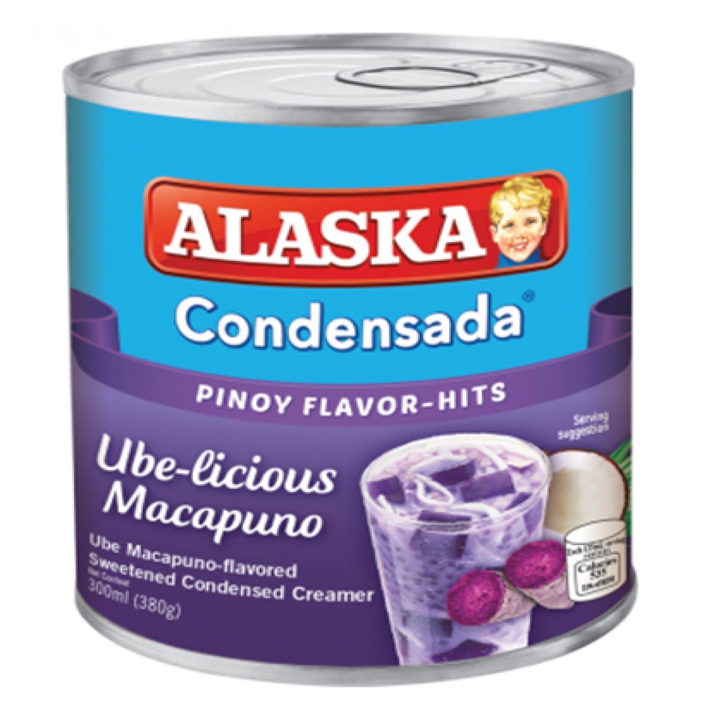 Alaska Condensada Ube Licious Macapuno Ube Macapuno 300ml Shopee