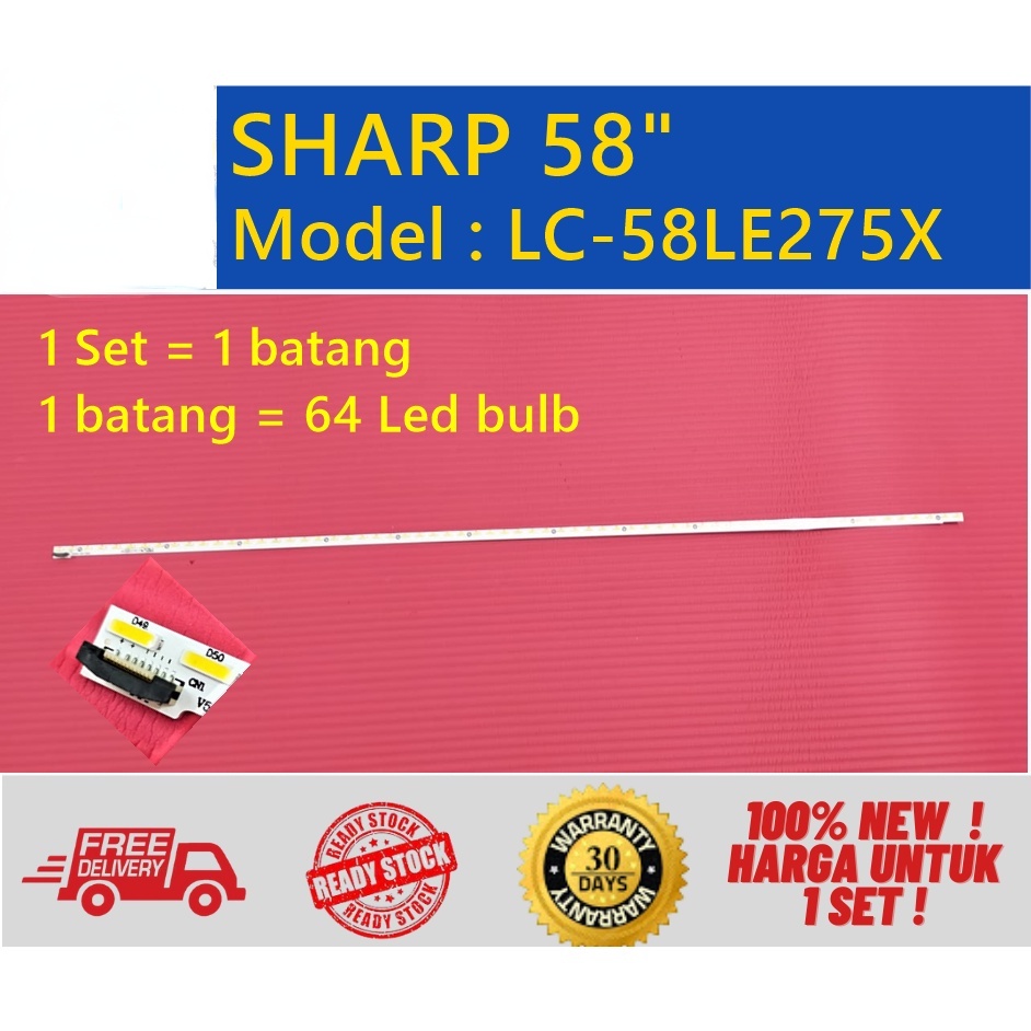 Lc Le X Sharp Led Tv Backlight New Shopee Philippines