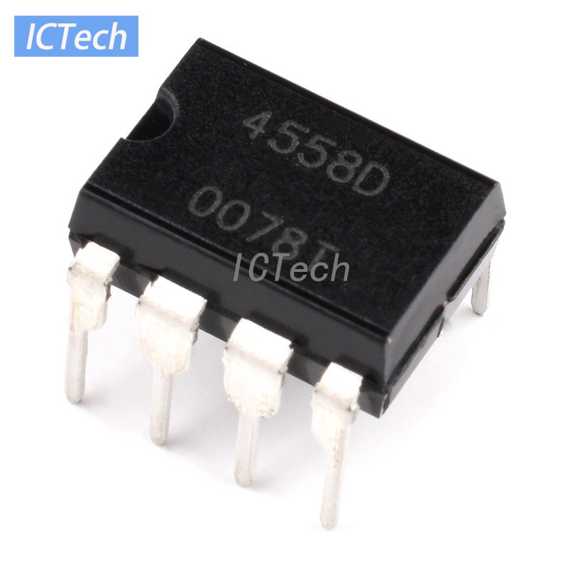 10 50Pcs JRC4558D Operational Amplifier NJM4558D DIP8 DIP JRC4558 OP