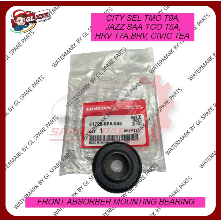 Front Absorber Mounting Bearing Honda City Sel Tmo T A Jazz Saa Tgo Tfo