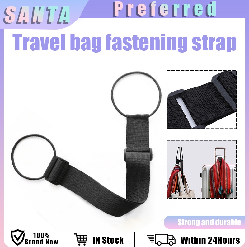 Adjustable Baggage Bungee Luggage Belts Carry On Straps For Suitcase