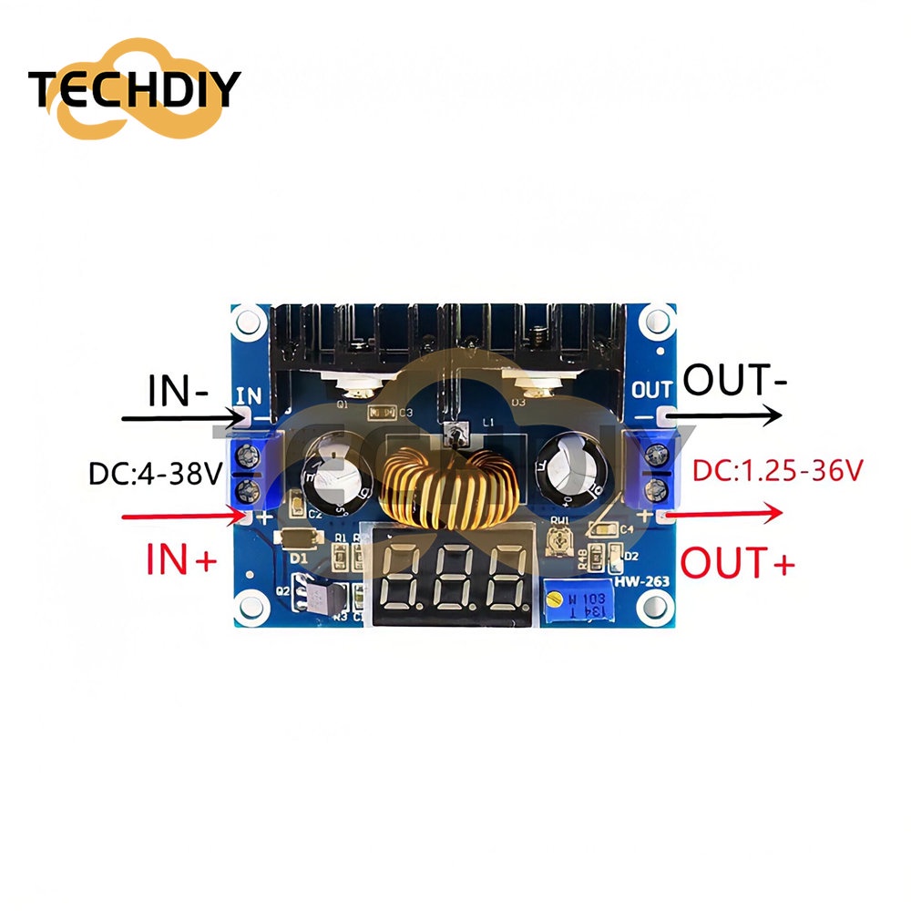 Xh M Dc V A W Voltage Regulator Module Digital Pwm Adjustabl