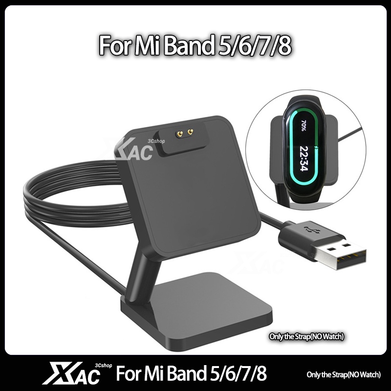 For Miband 5 6 7 8 9 Watch Charger Dock Lightweight USB Magnetic Smart