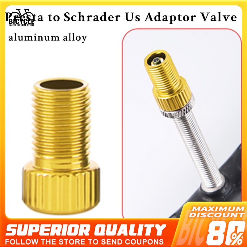 Bike Valve Adapter Presta To Schrader Valve Converter Adapter Mountain