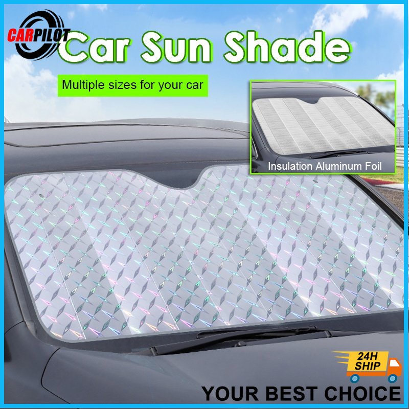 Car Sunshade Windshield Visor Cover Block Foldable Front Rear Window