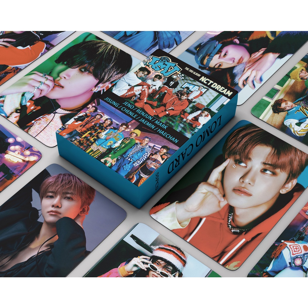 NCT DREAM ISTJ Photocard Lomo Card 55pcs Box Shopee Philippines