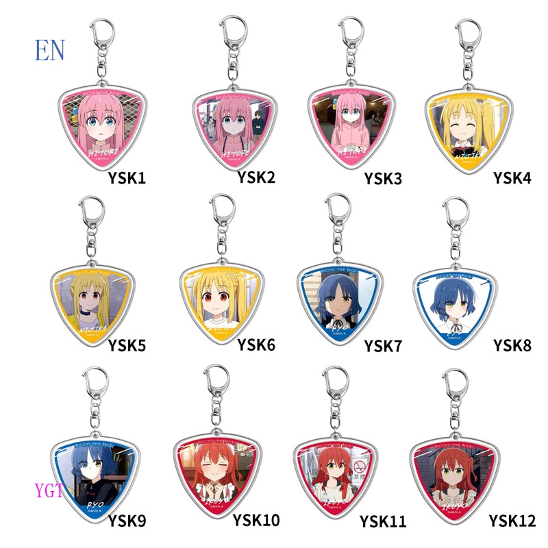 EN BOCCHI THE ROCK Keychain Cosplay Anime Accessories Gotoh Hitori