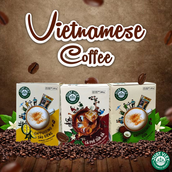 Yumi Just Viet Vietnamese Origins Cappuccino Coconut Coffee Cappuccino