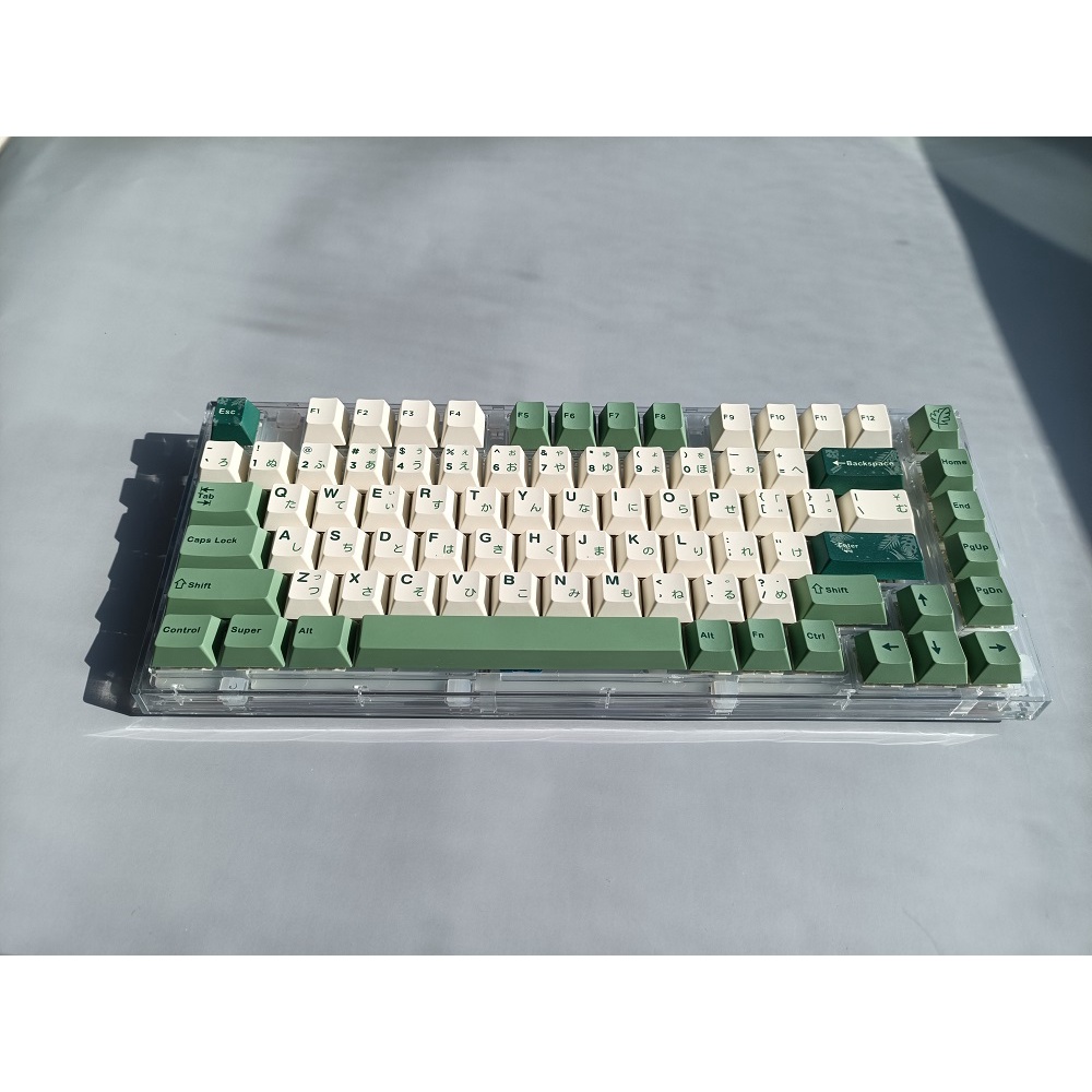 128 Keys GMK Botanical PBT Keycap Cherry Profile DYE SUB Japanese