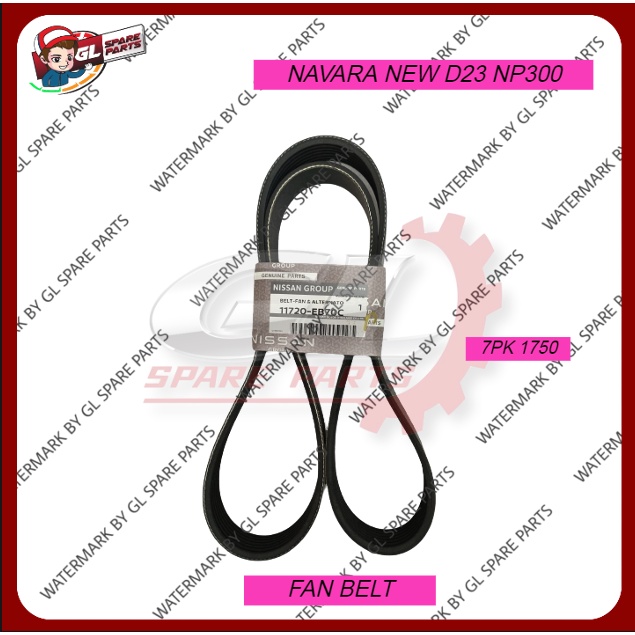 Fan Belt Power Steering Belt Nissan Navara D Np X A