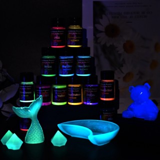 Long Lasting Bright Luminous Powder Glow In The Dark Powder Epoxy Resin