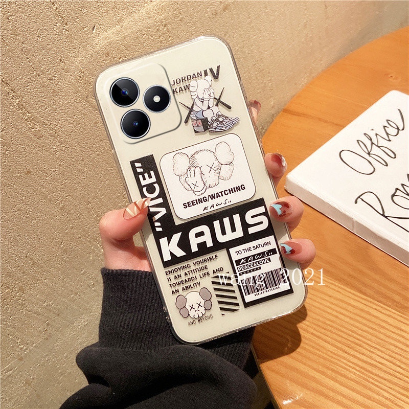 Ready Stock Case Realme C53 C55 C33 NFC 2023 Phone Case Cute Cartoon