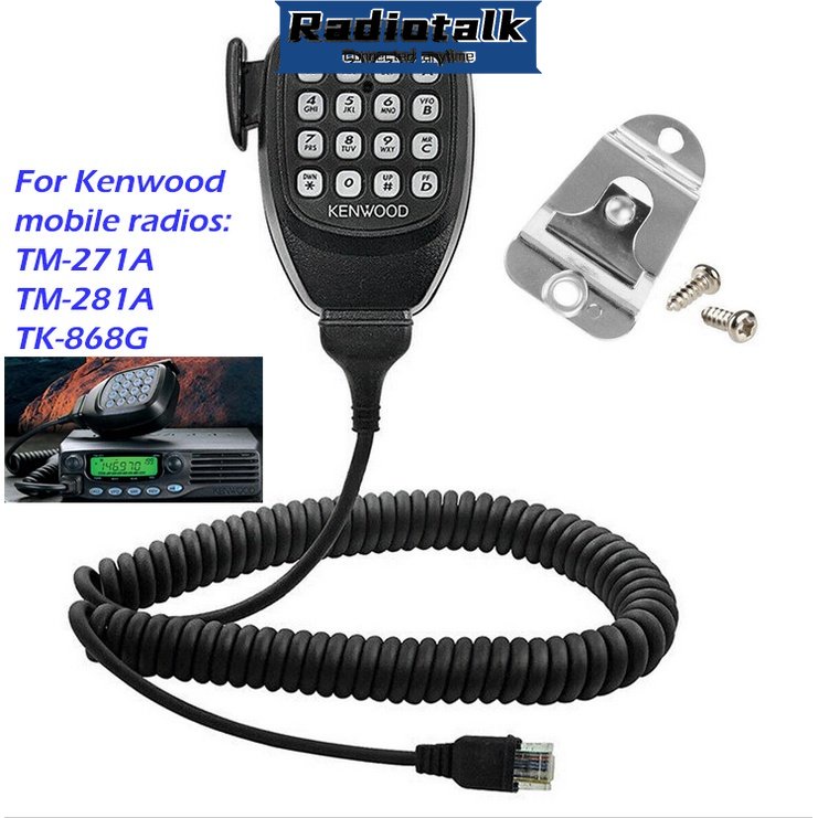 Kmc Key Hand Microphone For Kenwood Mobile Radio Tm A Tm A