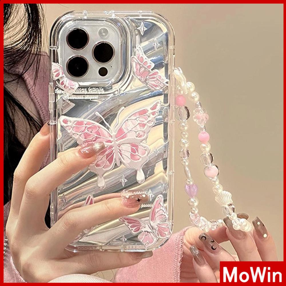 For IPhone 15 Pro Max IPhone Case Laser Reflective Clear Phone Case TPU