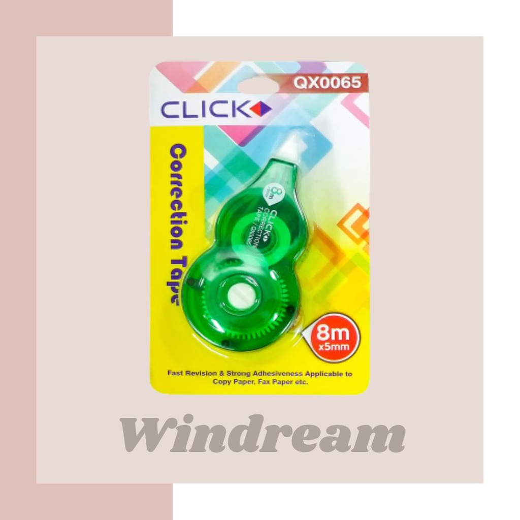 Click Correction Tape M X Mm Shopee Philippines