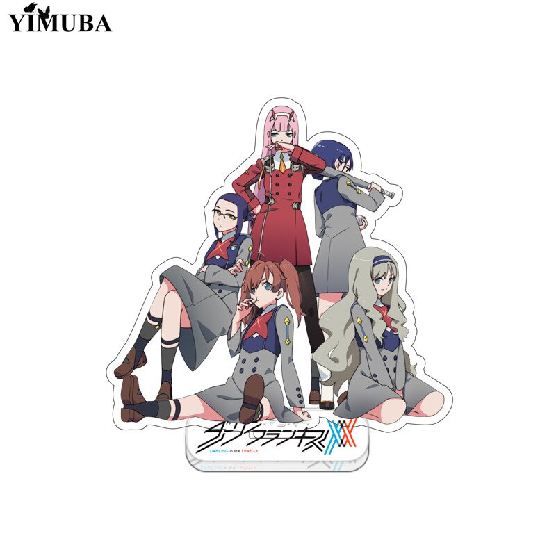 Standee Darling In The Franxx Acrylic Zero Two Ichigo Miku Kokoro