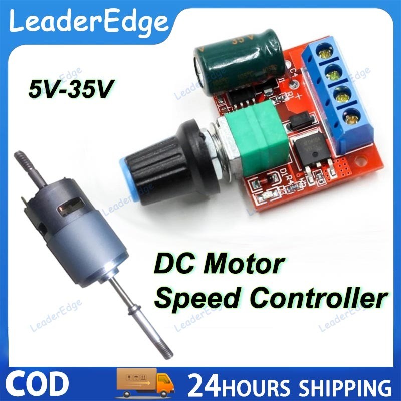 12V DC Motor Speed Controller DIY DC Fan PWM Regulator 5 35V Speed