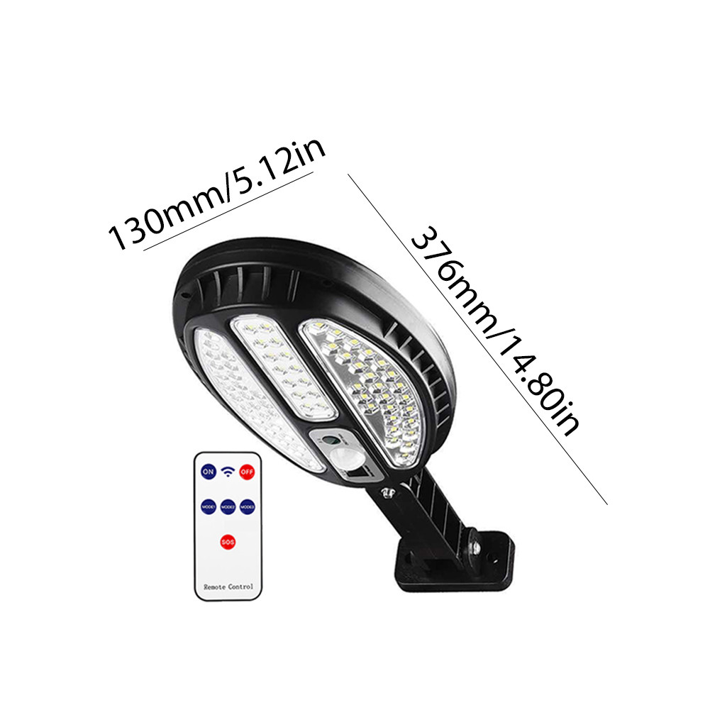 Led Cob Outdoor Security Solar Light Super Bright Motion Sensor Human