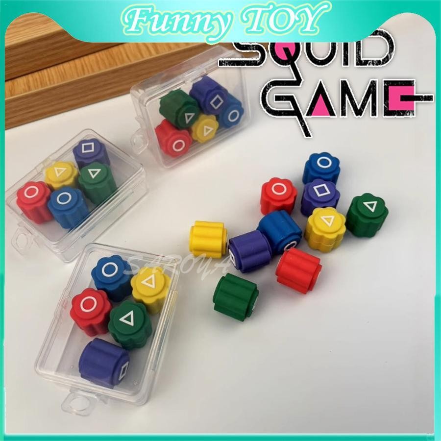 Gonggi Set Squid Game Gonggi Stones Traditional Korean Stone Catching