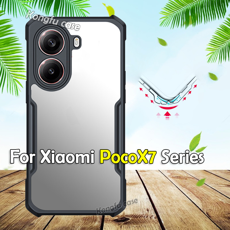 Acrylic Casing For Xiaomi Poco X7 X6 Pro PocoX7Pro PocoX7 PocoX6Pro