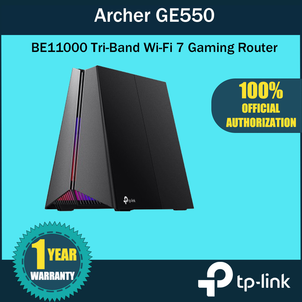 Tp Link Dual Band Be Wi Fi Gaming Router Archer Ge Turbo