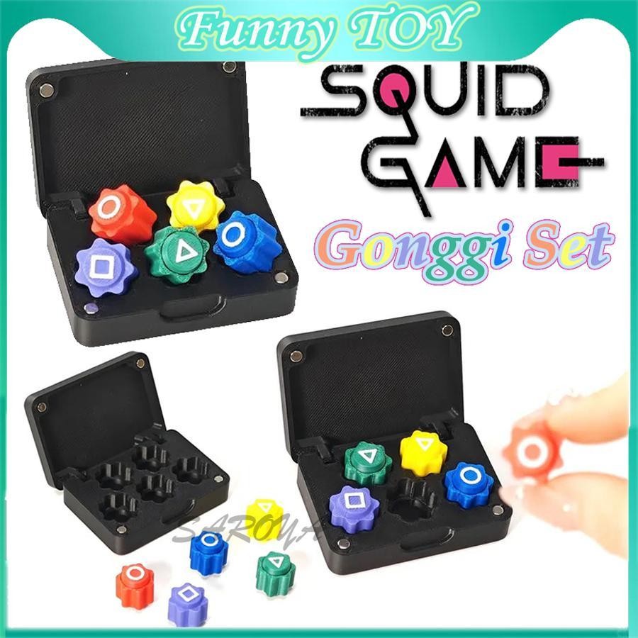 Gonggi Stones Gonggi Set Traditional Korean Game From Squid Game