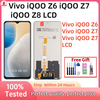 For Original Vivo IQOO Z6 IQOO Z7 IQOO Z8 LCD Display Touch Screen