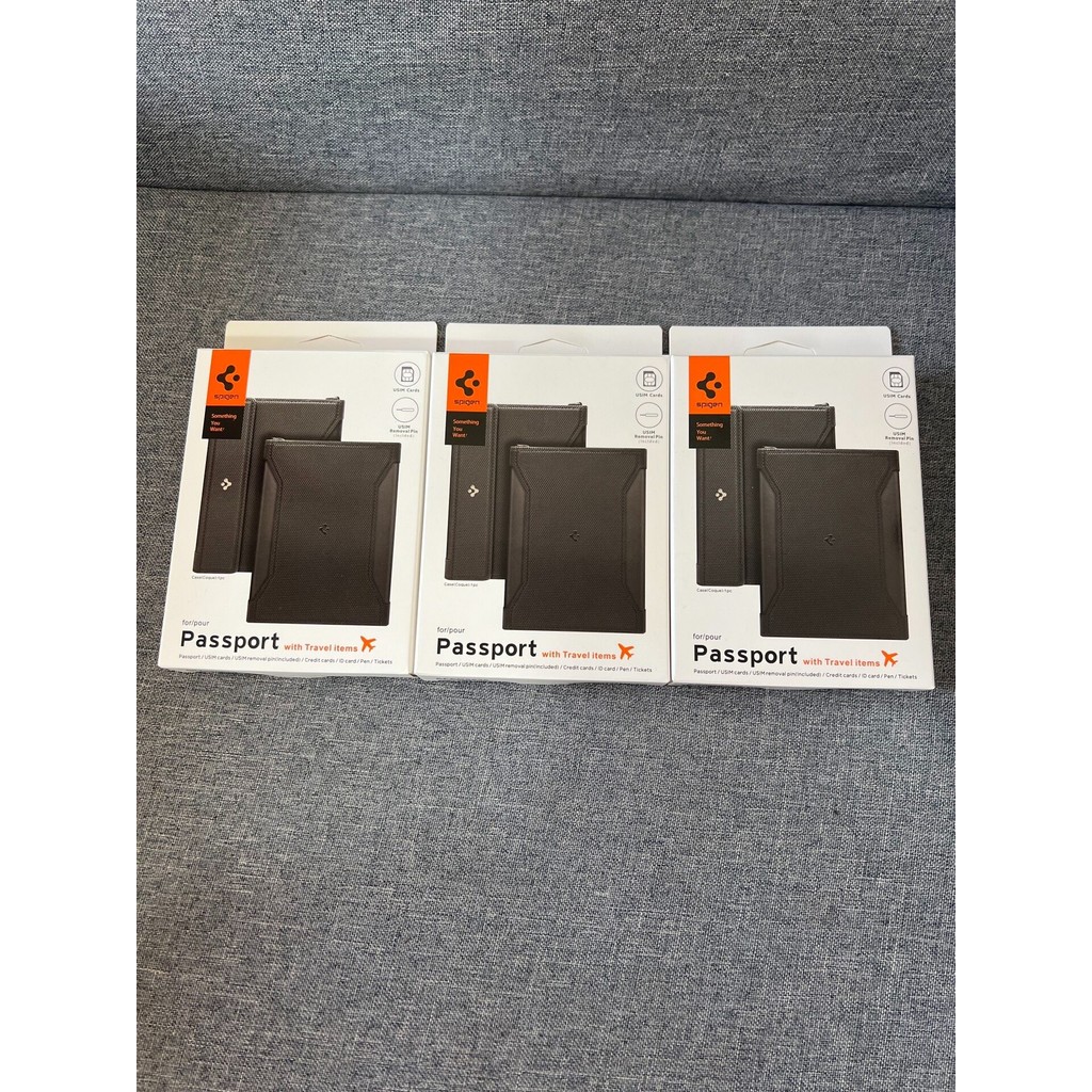 Spigen Passport Holder Passport Package Id Card Package Rfid Anti