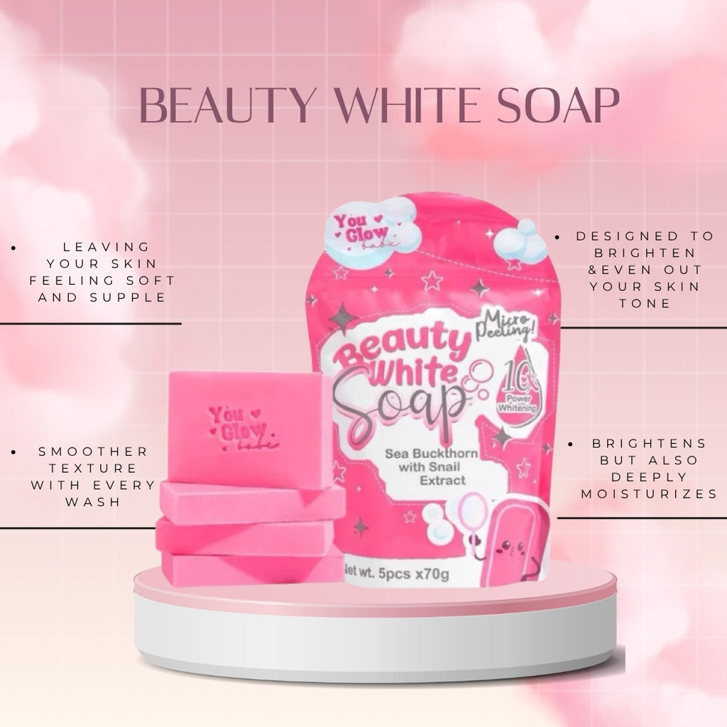 You Glow Babe Beauty White Soap Micro Peeling W Niacinamide Vitamin C